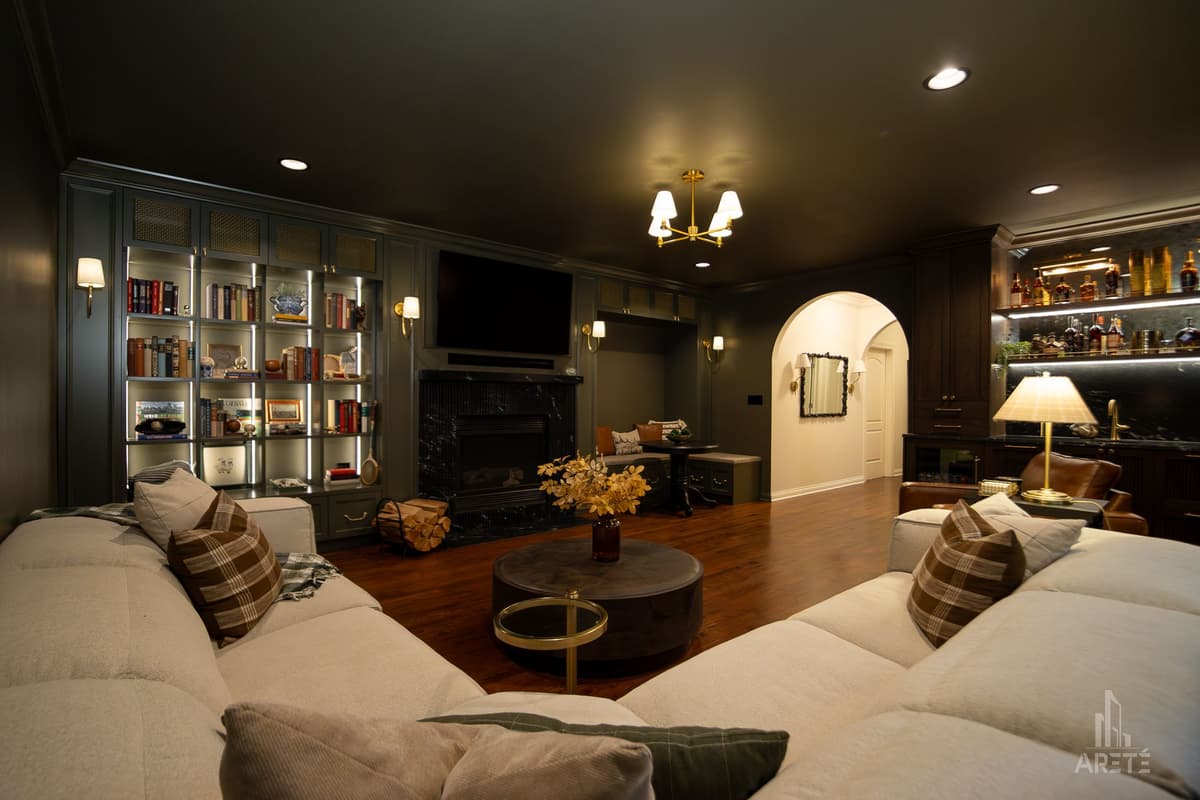 Lakeview basement remodel, photo 4