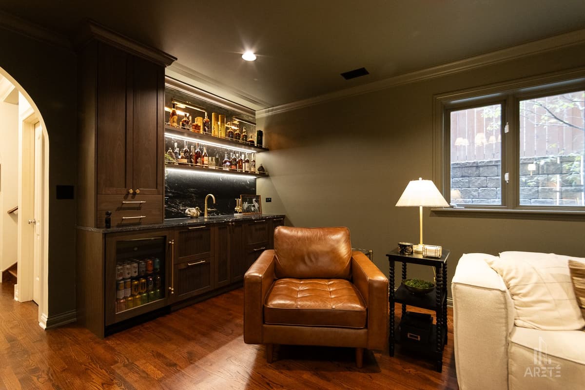 Lakeview basement remodel, photo 8