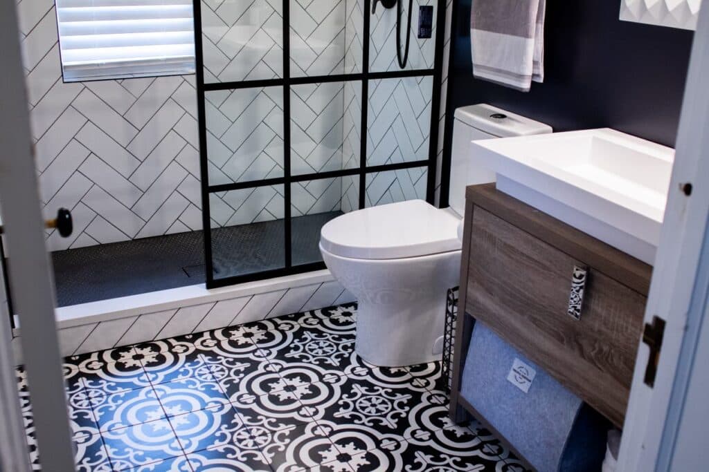 bathroom floor tile