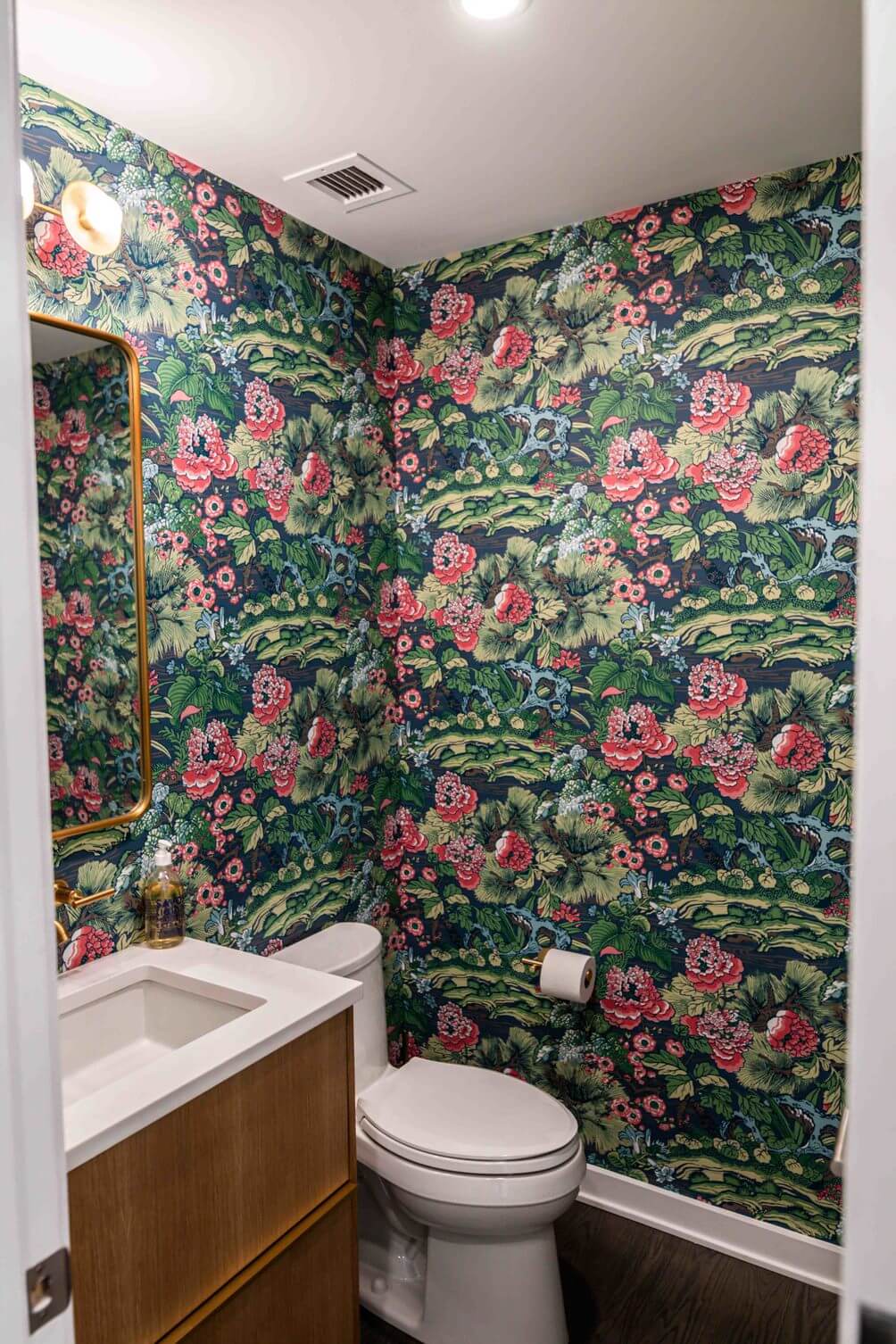 patterned wallpaper