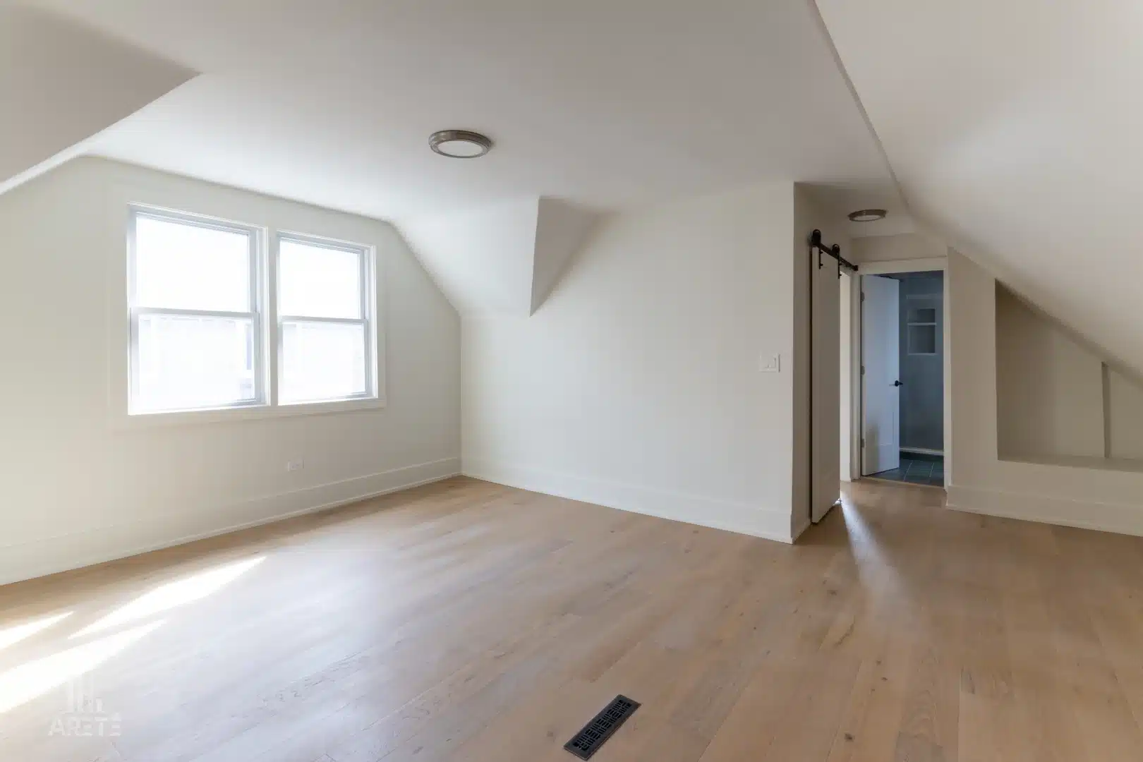 finished high-end home addition interior
