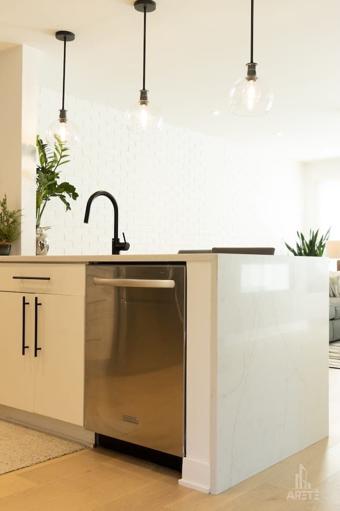 Waterfall Countertop Remodelers Chicago