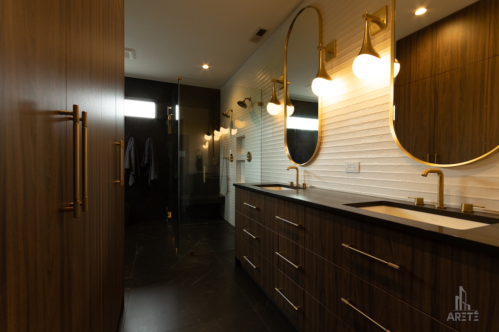 Using Texture to Soften the Clinical Bathroom
