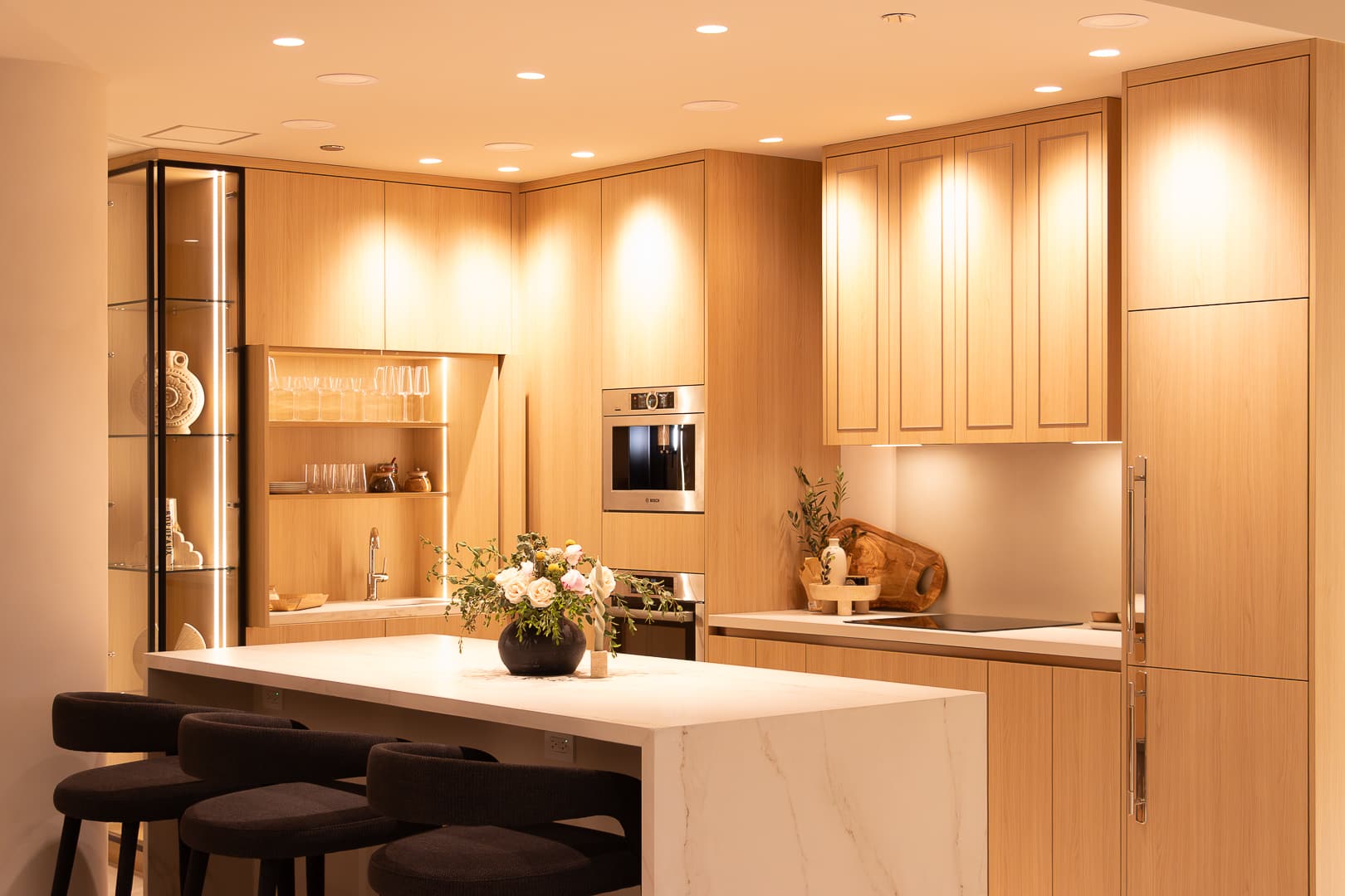 Areté Lakeshore East Design Studio kitchen display